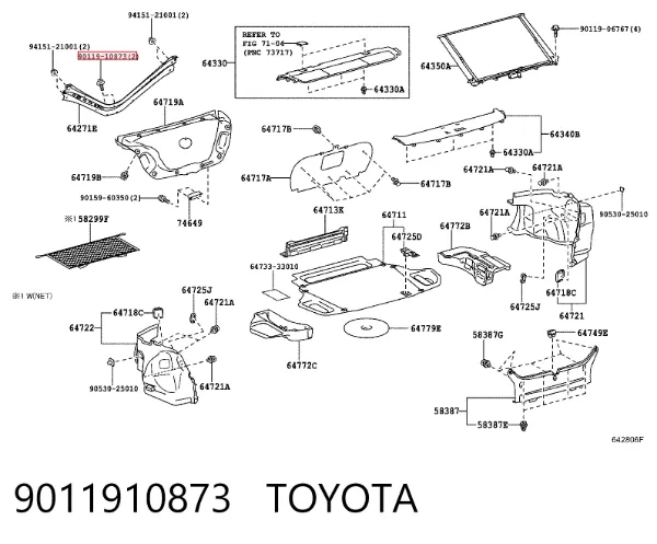  9011910873 Toyota