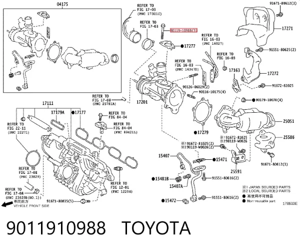  9011910988 Toyota