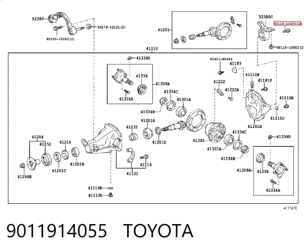  9011914055 Toyota