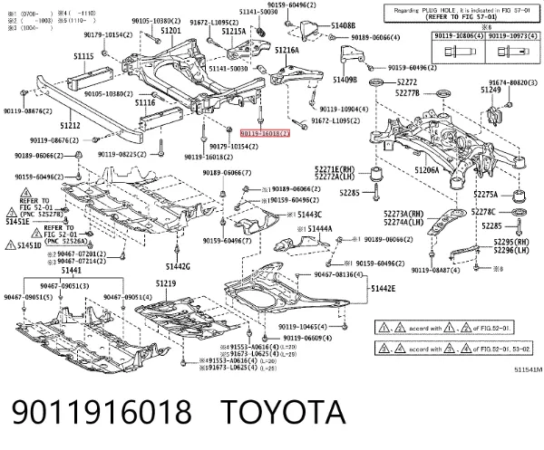  9011916018 Toyota