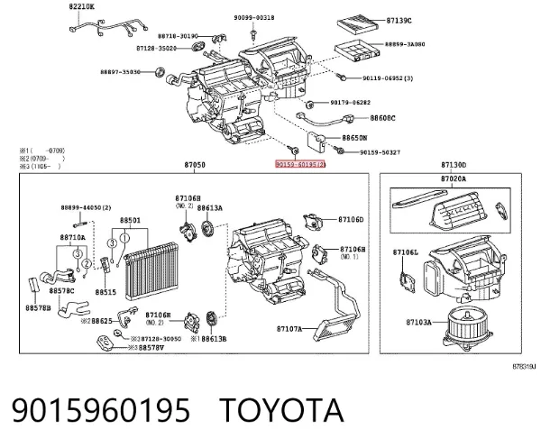  9015960195 Toyota
