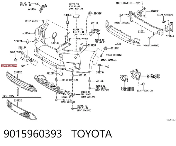  9015960393 Toyota
