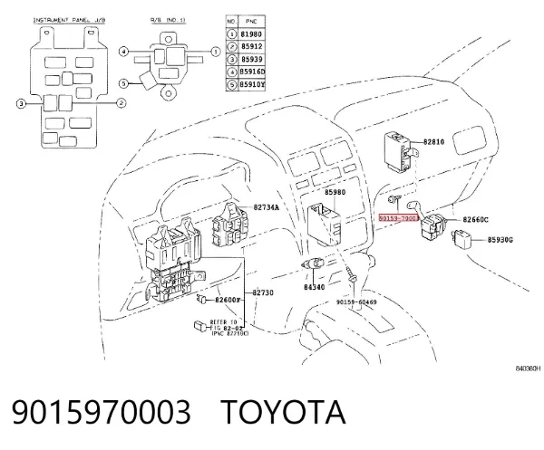  9015970003 Toyota