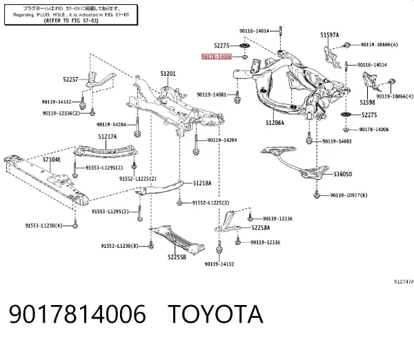  9017814006 Toyota