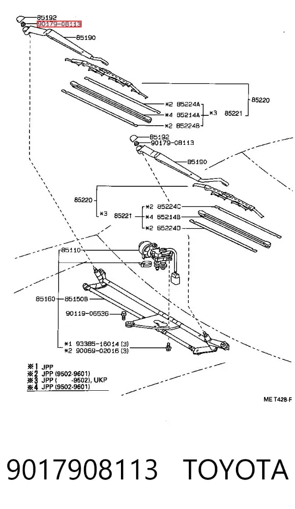  9017908113 Toyota