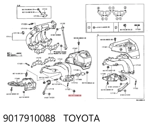 9017910088 Toyota
