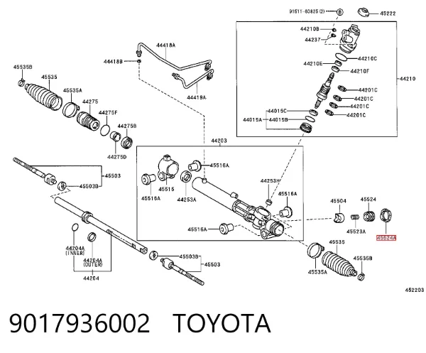  9017936002 Toyota