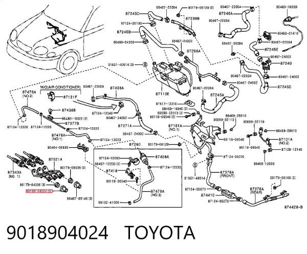  9018904024 Toyota