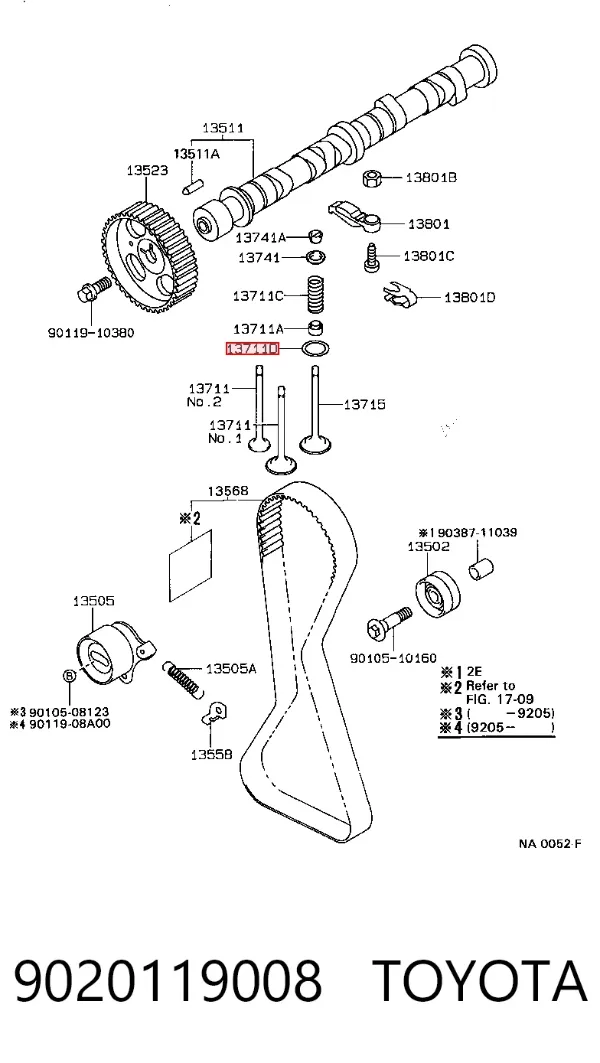  9020119008 Toyota