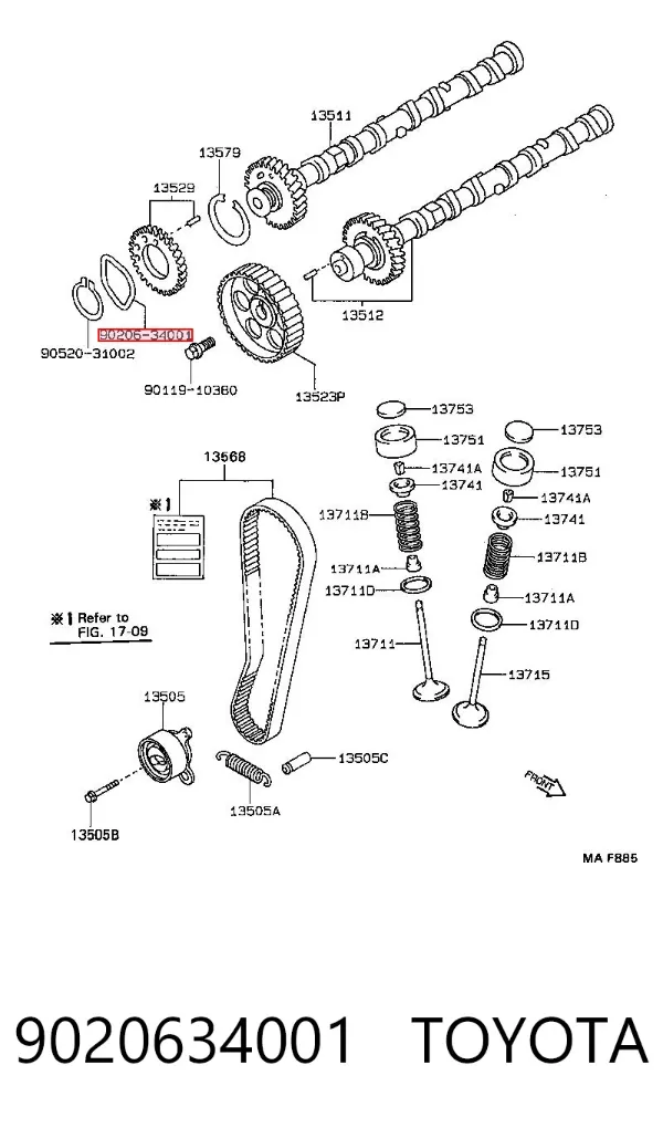  9020634001 Toyota