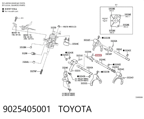  9025405001 Toyota
