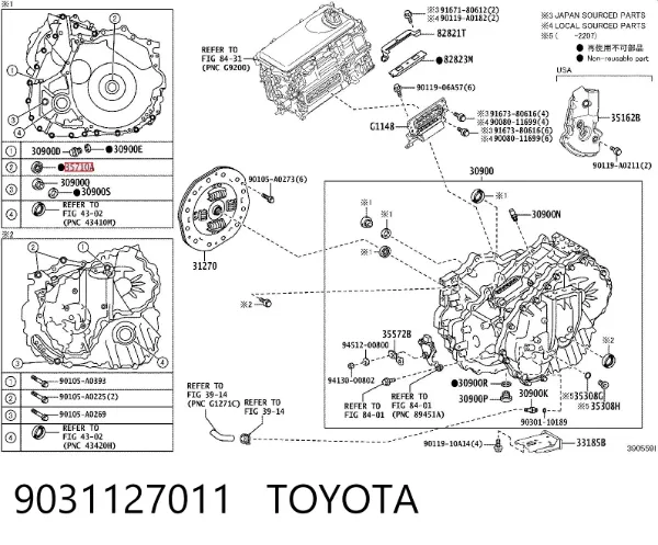  9031127011 Toyota