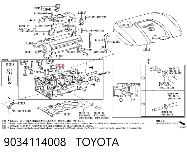  9034114008 Toyota