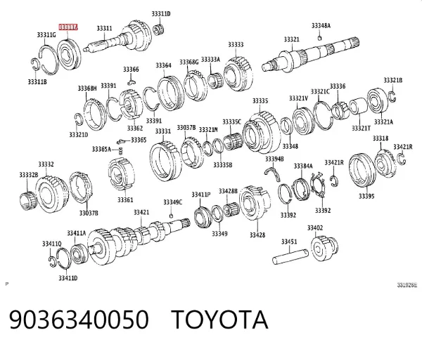  9036340050 Toyota