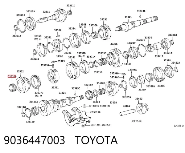  9036447003 Toyota