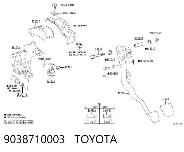  9038710003 Toyota