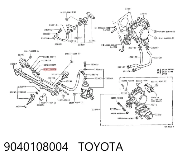  9040108004 Toyota