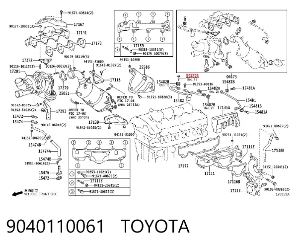  9040110061 Toyota