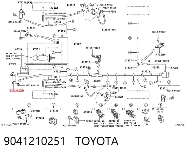  9041210251 Toyota