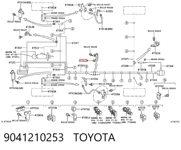  9041210253 Toyota