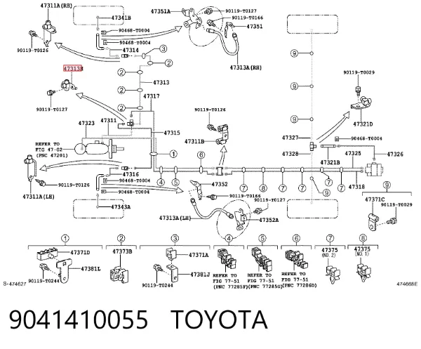  9041410055 Toyota