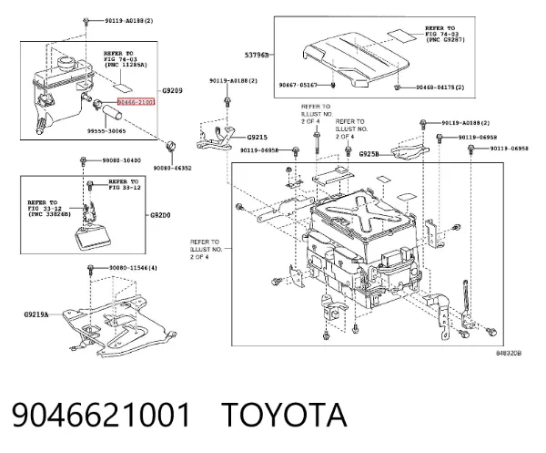  9046621001 Toyota