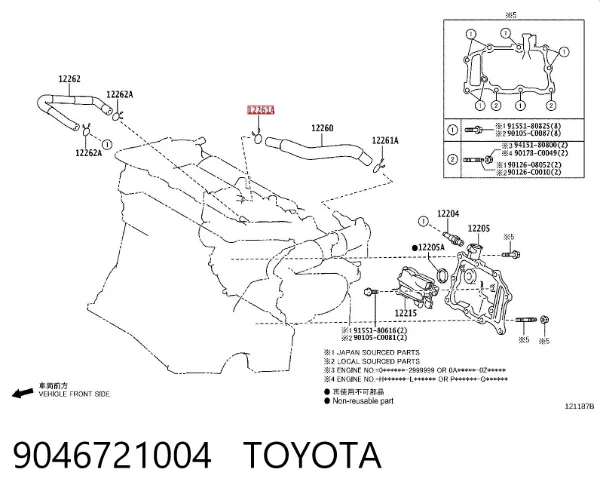  9046721004 Toyota