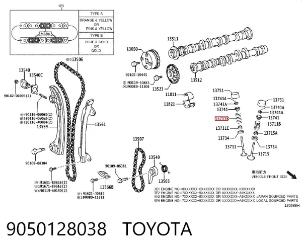  9050128038 Toyota