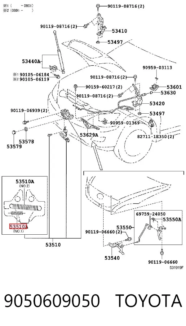  9050609050 Toyota