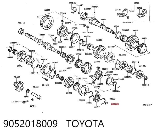  9052018009 Toyota