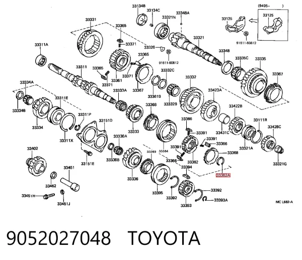  9052027048 Toyota
