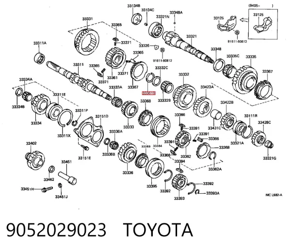  9052029023 Toyota