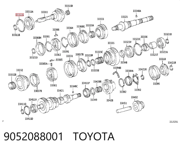  9052088001 Toyota