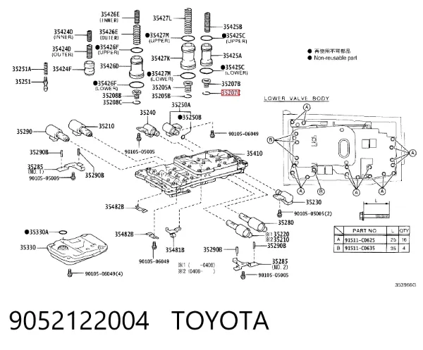  9052122004 Toyota