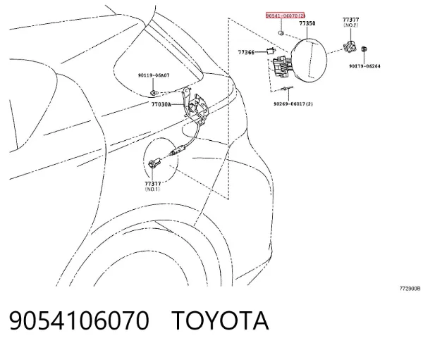  9054106070 Toyota