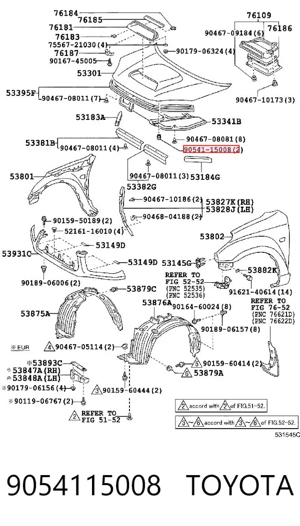  9054115008 Toyota