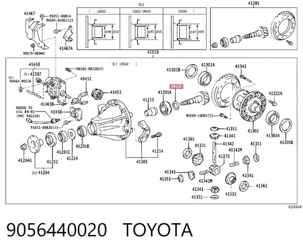  9056440020 Toyota