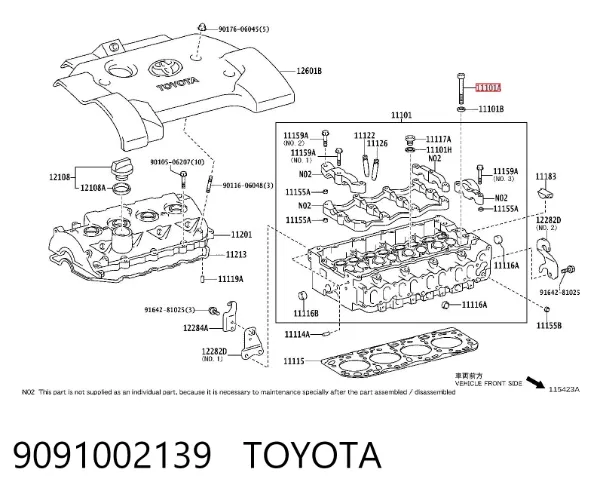  9091002139 Toyota