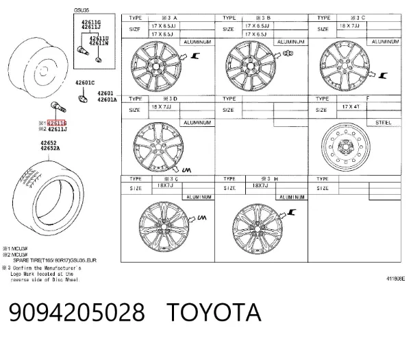  9094205028 Toyota