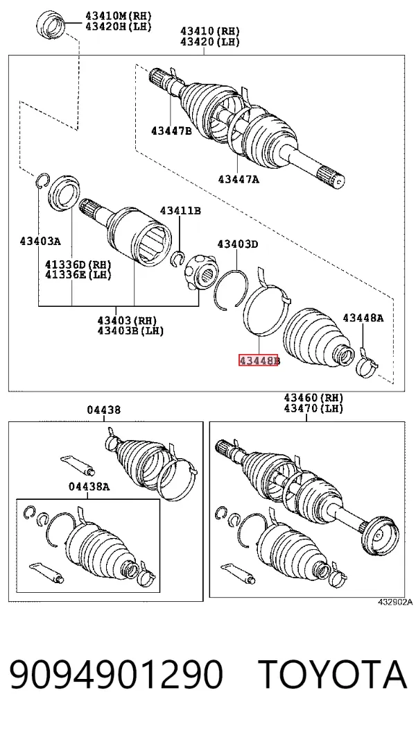  9094901290 Toyota
