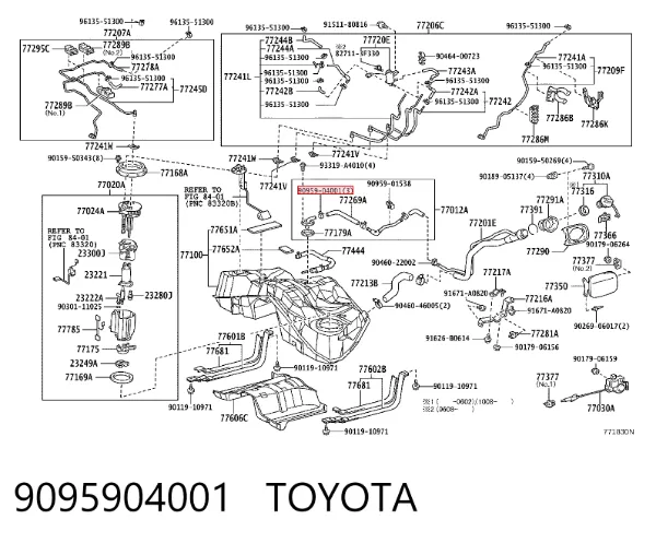  9095904001 Toyota