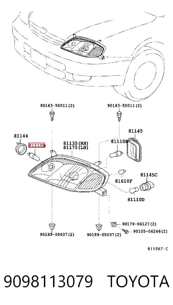  9098113079 Toyota