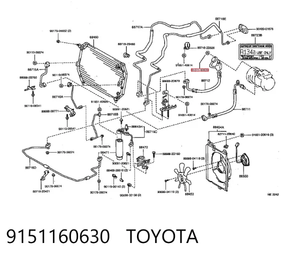  9151160630 Toyota