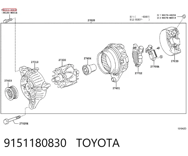  9151180830 Toyota