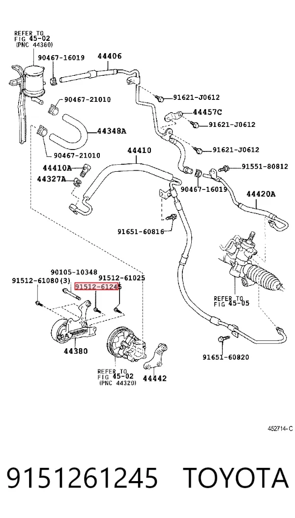  9151261245 Toyota