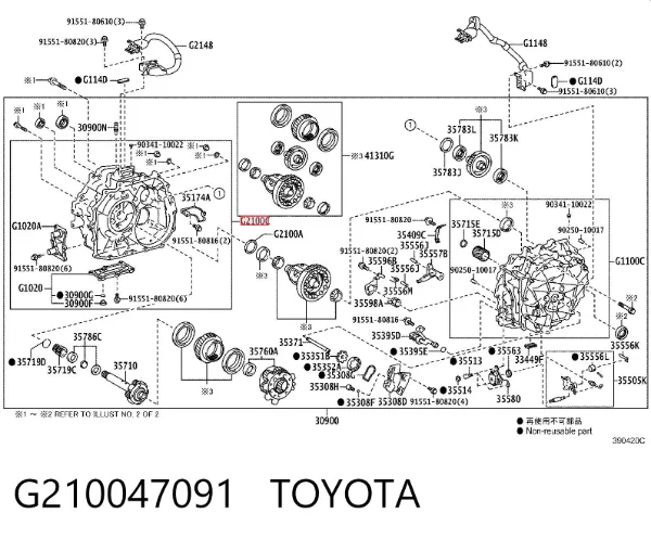  G210047091 Toyota
