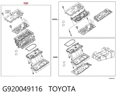 Inversor de corriente TOYOTA G920049116
