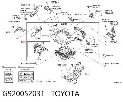 Inversor de corriente TOYOTA G920052031