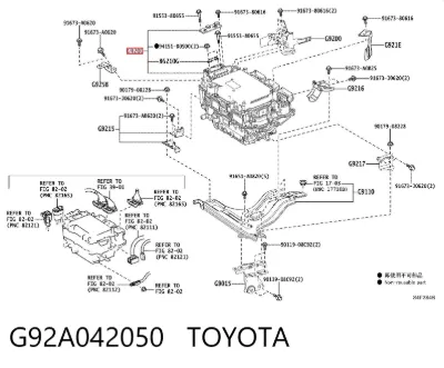 Inversor de corriente TOYOTA G92A042050