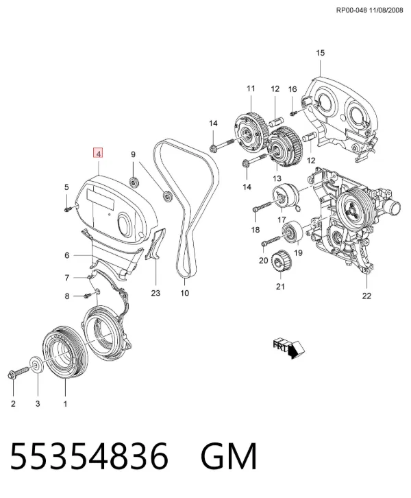  55354836 General Motors